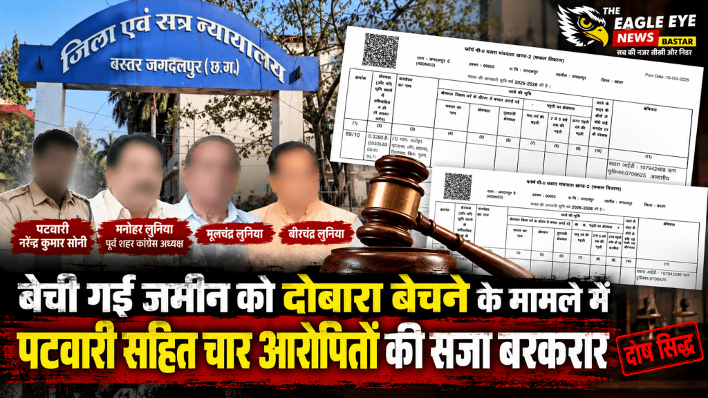 चार दशक पुरानी जमीन की दोबारा बिक्री का मामला: पटवारी समेत चार आरोपितों की सजा बरकरार